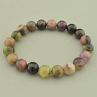 Браслет із натурального каменю Турмалін 18 см