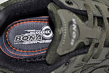 Кросівки сітка Bona підліткові Бона зелені 972B-2, фото 6