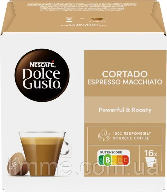 Кава в капсулах Nescafe Dolce Gusto Cortado Espresso Macchiato 100,8г