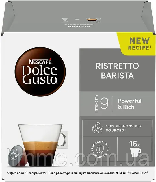 Кава в капсулах NESCAFE Dolce Gusto Ristretto Barista 104 г