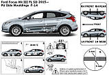Молдинги на двері для Ford Focus 5Dr hatchback Mk3 lift. 2014-2018, фото 6