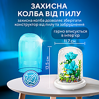 Конструктор ЗД в колбі Ніжний лотос 500 деталей (Lotos), фото 7