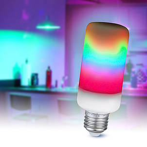 Лампа світлодіодна декоративна з LED ефектом полум'я (626), фото 1
