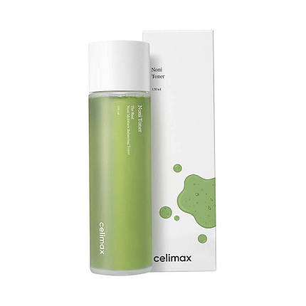 Тонер для обличчя з екстрактом плодів ноні Celimax The Real Noni Moisture Balancing Toner, 150 мл, фото 1