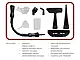 Відпарювач ручний дротовий для прибирання 2200Вт 4,2бар Steam Cleaner BITEK BT-4740 6шт 6452, фото 5