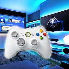 Геймпад XBOX360 провідний джойстик Білий