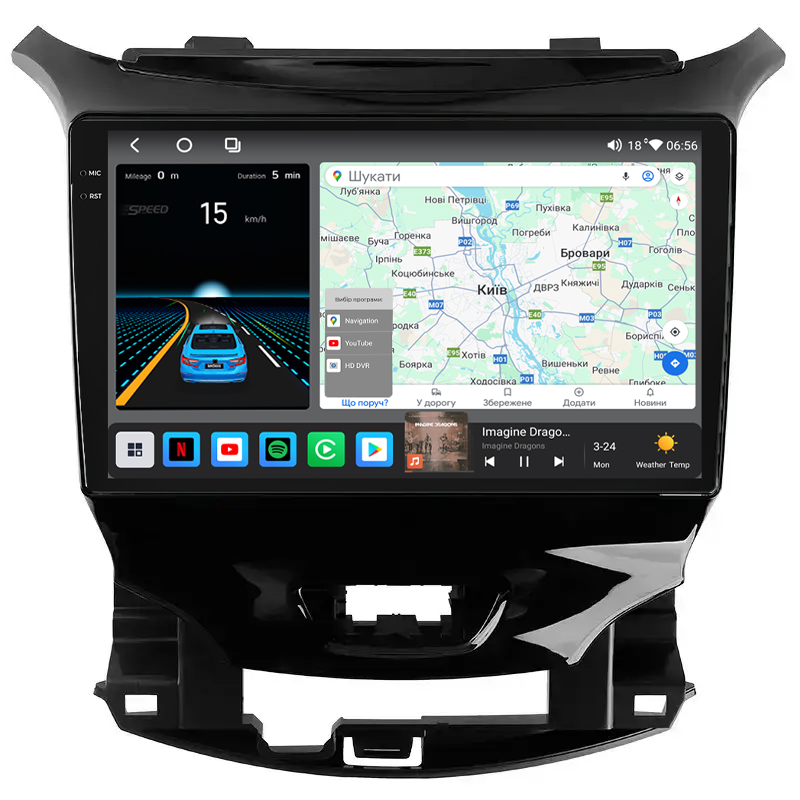Штатная магнитола Mekede M6 Plus Chevrolet Cruze 2 (2015-2023) CarPlay QleD, фото 1