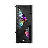 Корпус 1stPlayer F3-A-BK-4F1 Black без БЖ, фото 3