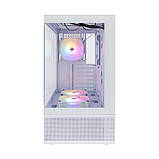 Корпус 1stPlayer Mi7-A-WH-2F7R-W-1F7-W White без БЖ, фото 3