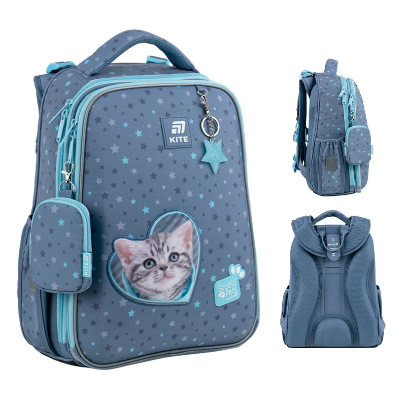 Рюкзак шкільний каркасний Kite Education Studio Pets SP25-531M, фото 1