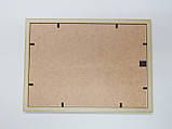 Рамка А4 (297х210). Рамка пластикова 17 мм. Зістарене золото. Для картин, фото, вишивок, фото 5