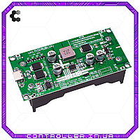 Модуль UPS з зарядкою для Li-ion акумуляторів 2x18650, 12В, Type-C, 15W