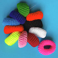 Резинки для Волосся 55х26 мм 10 шт Яскраві Кольори