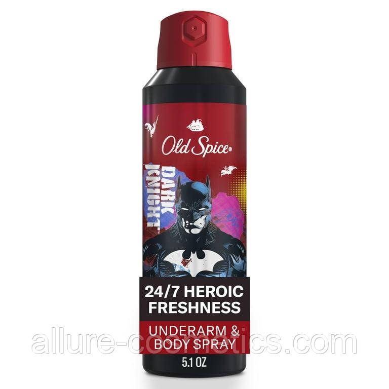 Дезодорант спрей Old Spice Red Zone Aluminum Free Body Spray Deodorant Dark Knight (США) 144g