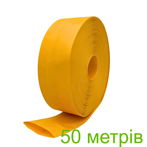 Шланг-рукав 50 метрів для фекального насоса 2" (50 мм Жовтий) Прорезинений, фото 1