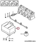 Реле свечей накала Fiat Ducato 230, Peugeot Boxer, Citroen Jumper (1994-2002) 1.9/2.5, 598126, 9616582380, фото 6