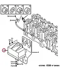 Реле свечей накала Fiat Ducato 230, Peugeot Boxer, Citroen Jumper (1994-2002) 1.9/2.5, 598126, 9616582380, фото 8