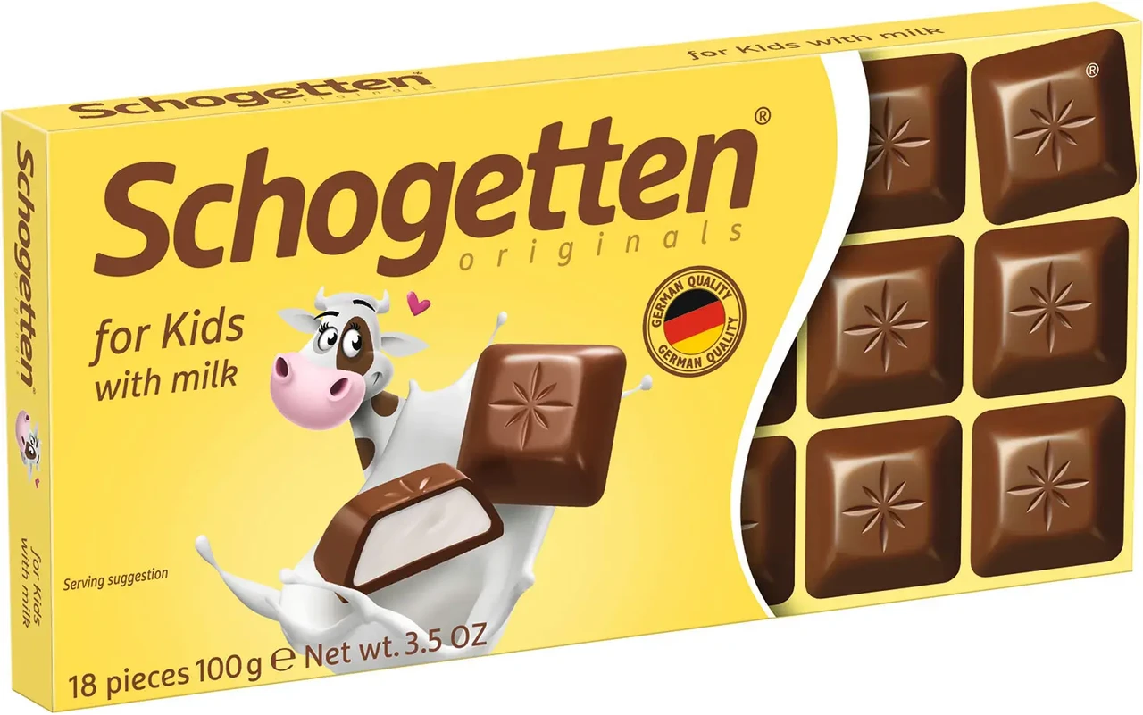 Шоколад Schogetten Originals fur Kinder 100g