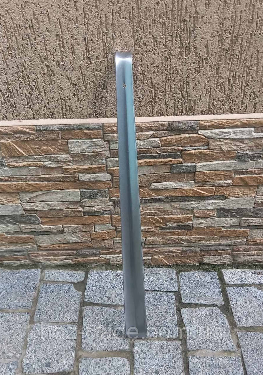 Ложка ріжок лопатка для взуття суперміцна 60 см/2 мм. метал. Срібло, фото 1