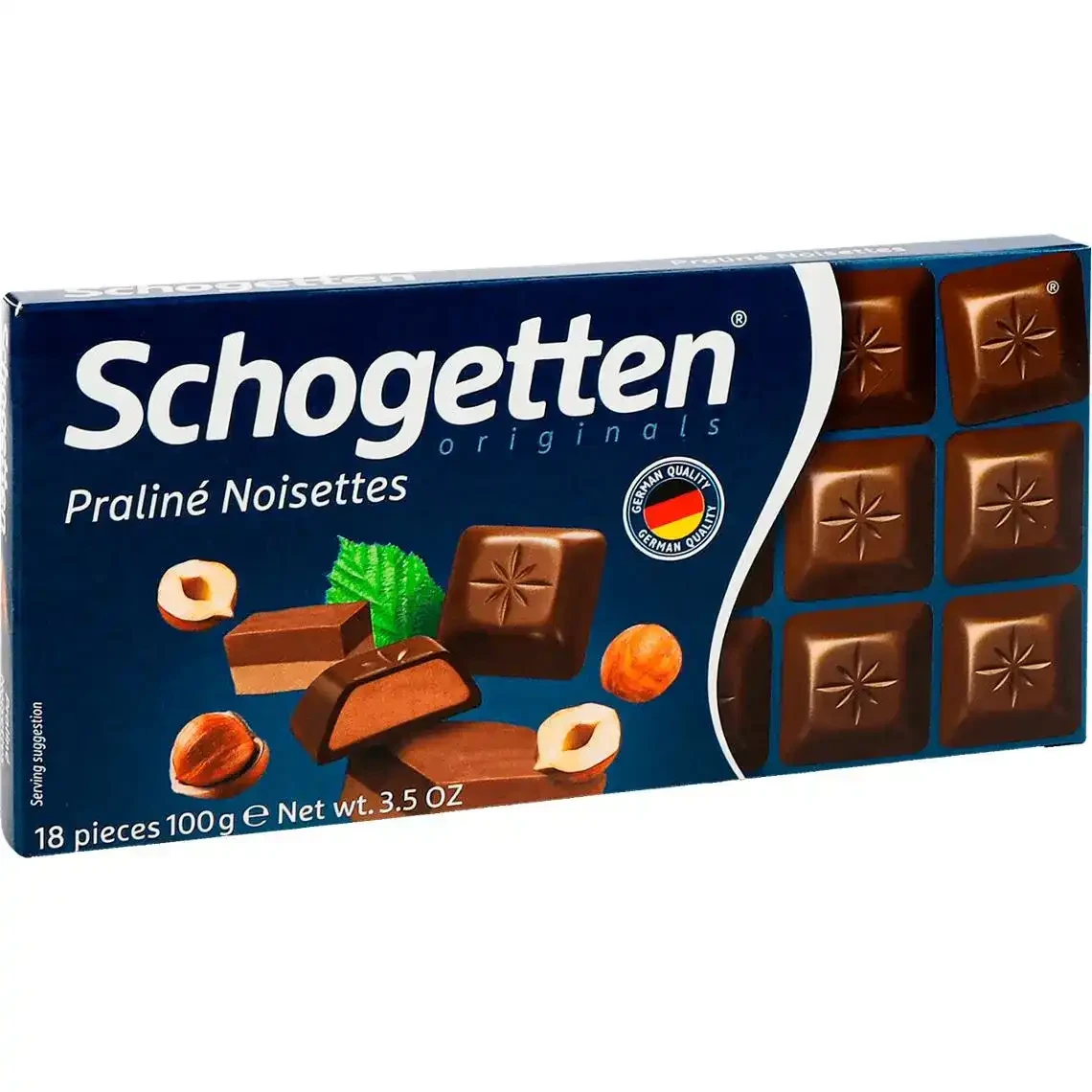 Шоколад Schogetten Originals Nougat 100g