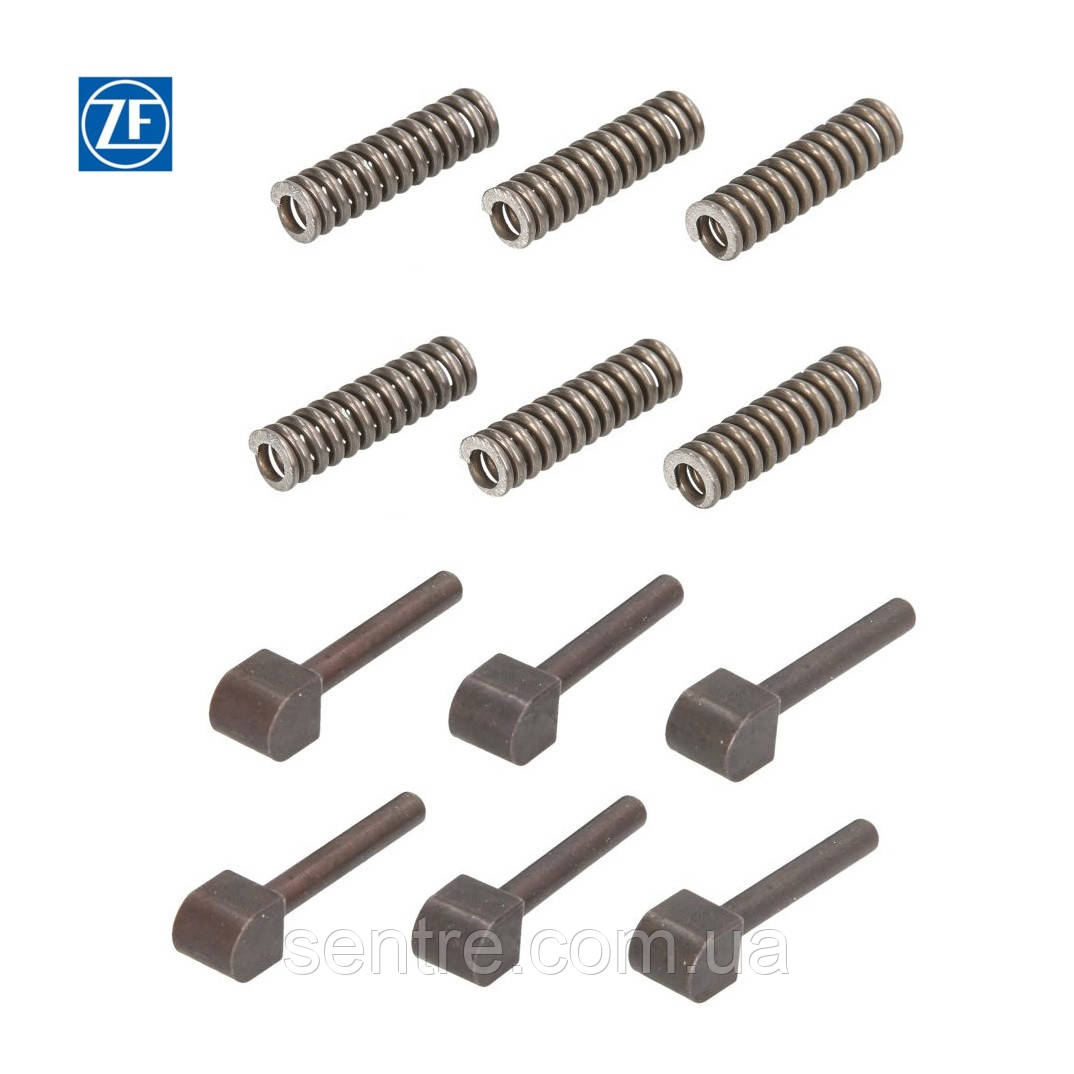 Ремкомплект синхронізатора (сухарі 6шт + пружини 6шт) КПП ZF S6-36/8S109/16S130-251  ZF 1295298956