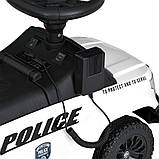 Толокар-електромобіль Поліція 5844 B, білий, фото 7