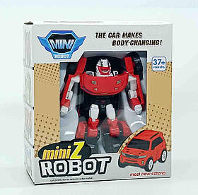 Робот Трансформер Тобот Міні Z - червоний, 12 см (Модель 238Z)