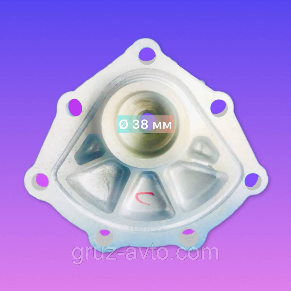 Бічна кришка картера рульового управління ГУРа ЗІЛ-130 діаметр вала 38 мм / 130-3401082-Б