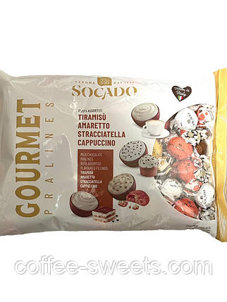 Шоколадні цукерки асорті Socado Gourmet Praline Assorted 1000 г Італія, фото 3