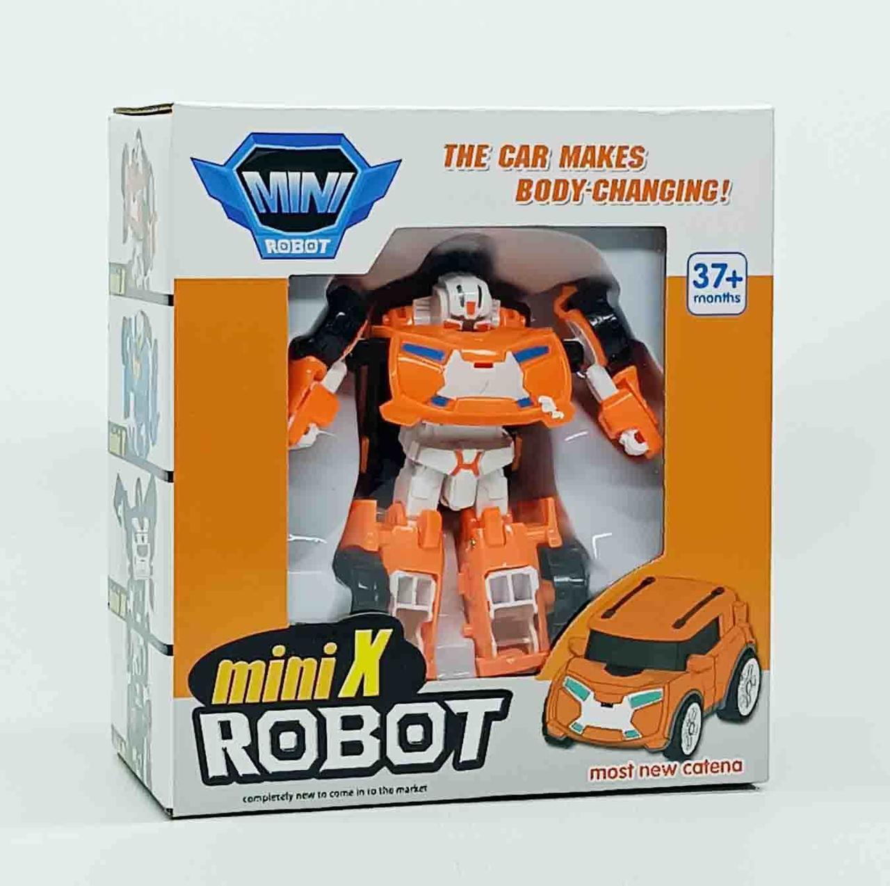 Робот Трансформер Тобот Міні X - помаранчевий, 12 см (Модель 238X), фото 1