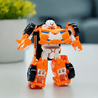 Робот Трансформер Тобот Міні X - помаранчевий, 12 см (Модель 238X), фото 7