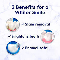 Комплект 2 шт.: Вибілювальна зубна паста Crest 3D White Advanced Radiant Mint (2 шт. по 93 грами), фото 8