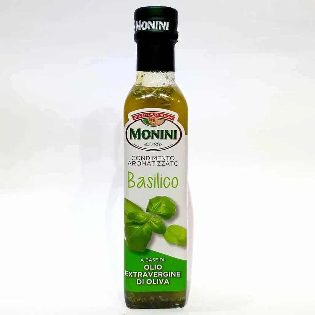 Monini Olio Extra Virgin di Oliva Basilico – Оливкова олія Extra Virgin з базиліком, 250 мл