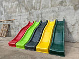 Гірка для дитячого майданчика 2,2 м KBT Yulvo Зелена, фото 5