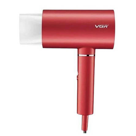 Фен для волосся VGR V-431 RED, 2 рівні обдування, 2 рівні температури, насадка-концентратор, фото 1