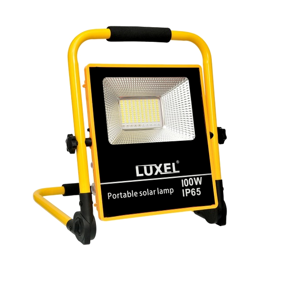 Автономний переносний прожектор Luxel на сонячних батареях 100W