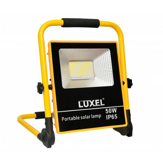 Автономний переносний прожектор Luxel на сонячних батареях 50W