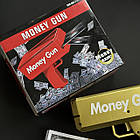 Грошовий пістолет "Money Gun" золотий, 19 х 8,5 см, фото 3