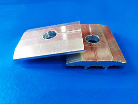 Притиск міжмодульний плоський для сонячних панелей 40 мм