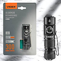 Протиударний лед фонарь, Тактичні ліхтарі, Ліхтар ручний, Кишеньковий ліхтар 300Lm 5000K, DIO