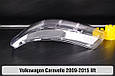 Скло фари VW Volkswagen Caravelle (2009-2015) рест ліве, фото 4