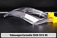 Скло фари VW Volkswagen Caravelle (2009-2015) рест ліве, фото 7