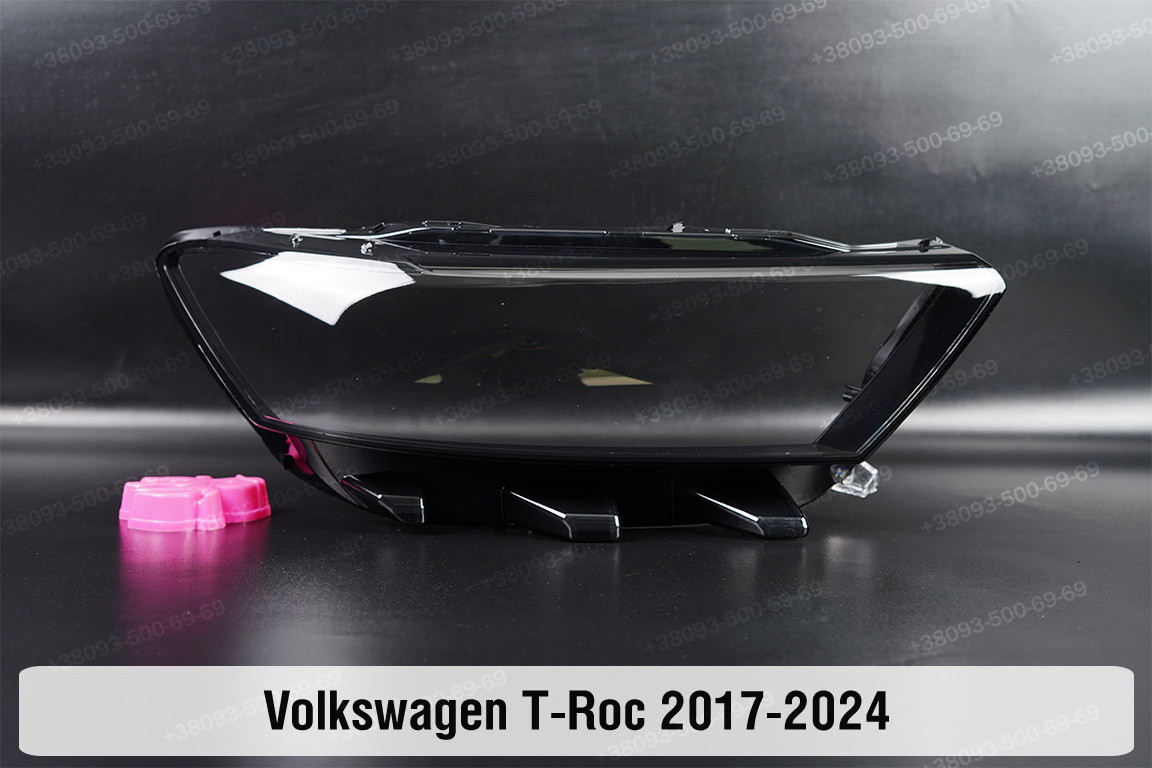 Скло фари VW Volkswagen T-Roc (2017-2024) праве