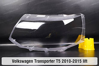 Скло фари VW Volkswagen Transporter T5 (2010-2015) рест ліве