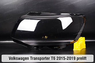 Скло фари VW Volkswagen Transporter T6 (2015-2019) дорест ліве