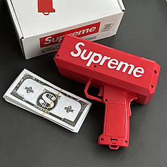 Грошовий пістолет "Supreme" червоний, 19 х 8,5 см