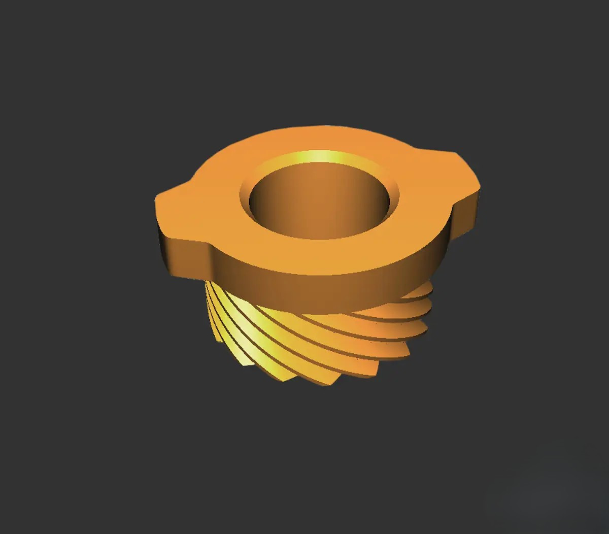 Шестерня спідометра скутера Suzuki lets 2, фото 1