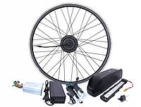 Электронабор с мотор колесом MXUS 36V 350W комплект с АКБ в боксе на раму от 10Ah до 27Ah