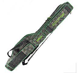 Чохол для вудлищ ECLIPSE 2502 1.35 м каркасний, камуфляж рипстоп із зеленими вставками, 3 секції.