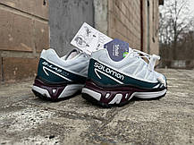 Жіночі кросівки Salomon XT-6 Advanced Grey сірі, фото 6